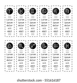 Signs of the zodiac for horoscope and predictions