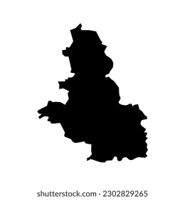 Sigulda Municipality map, administrative division of Latvia. Vector illustration.