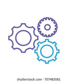 sihouette gears engineering industry process technology
