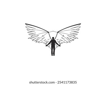 A  sihouette vector desing eps