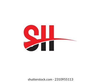 SII Letter Initial Logo Design Vector Illustration