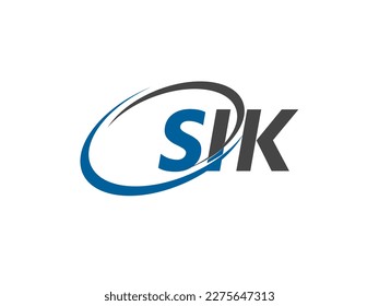 SIK-Brief kreatives, modernes, elegantes Logo-Design