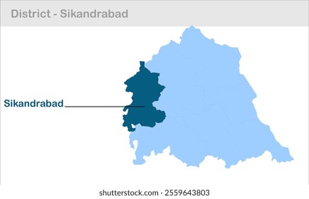 Sikandrabad sub-district map, Bulandshahr District, Uttar Pradesh State, Republic of India, Government of  Uttar Pradesh, Indian territory, Eastern India, politics, village, tourism