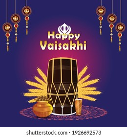 	
Sikh Festival Happy Vaisakhi Celebration Greeting Card