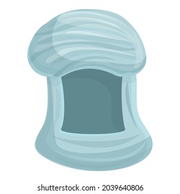 Sikh turban icon cartoon vector. Arab hat. Indian character