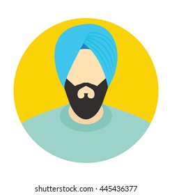 Sikh Vector Icon