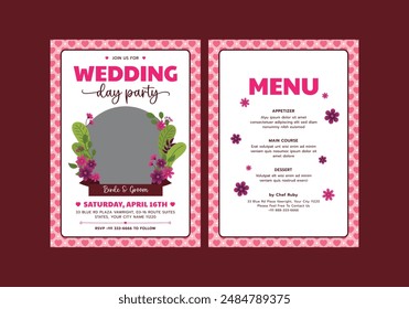 Sikona Wedding Invitation Template Card