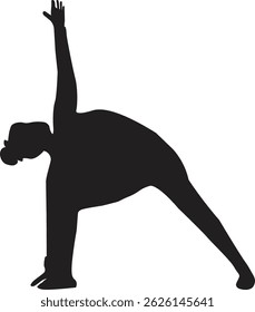 The sil out design emphasizes calm, balance, and natural energy, perfect for promoting inner peace and healthy living.

