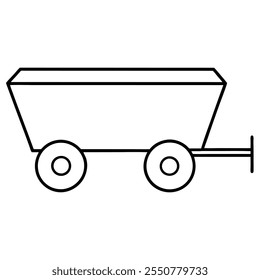 Silagewagen, Vektorgrafik 