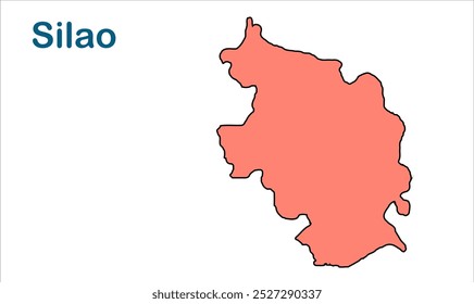 Mapa da subdivisão de Silao, Distrito de Nalanda, Estado de Bihar, República da Índia, Governo de Bihar, território indiano, Índia Oriental, política, aldeia, turismo