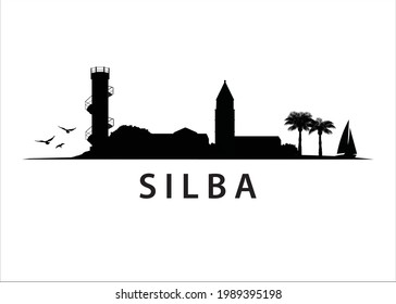 Silba, Croatian Island Skyline Landscape