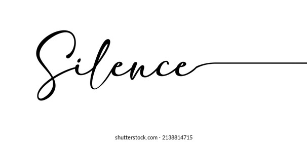 4,978 Silence words Images, Stock Photos & Vectors | Shutterstock