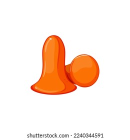 silence earplugs noise cartoon. silence earplugs noise sign. isolated symbol vector illustration