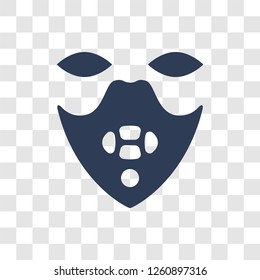 Silence icon. Trendy Silence logo concept on transparent background from Cinema collection
