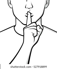 silence sign png