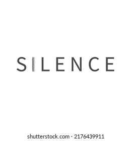 Silence Quote With Zipped Pull. Concept Of Shut Up, Keeping Quiet. Ban Cancel Culture. Secret Information. Concept Of Censorship And Freedom Of Speech.