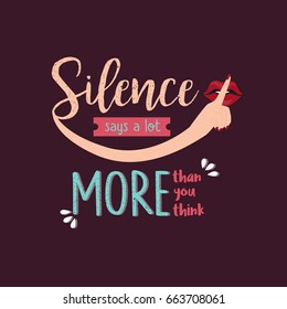 silence says a lot more than you think quotes