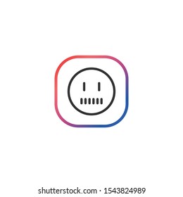 Silenced  - Line Vector Icon