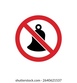 Silent Alarm Bell Symbols with Slash – Vector UI Pack