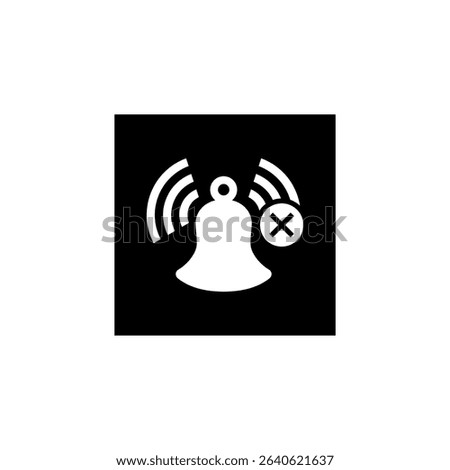 Silent Alarm Bell Symbols with Slash – Vector UI Pack