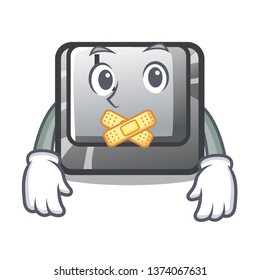 Silent button L on a game cartoon
