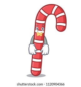 Silent candy canes mascot cartoon