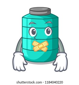 Silent cartoon water tank for in agriculture
