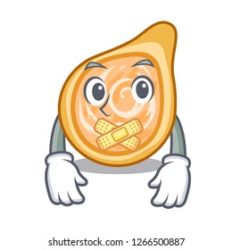 Silent chicken coxinha in shape a cartoon