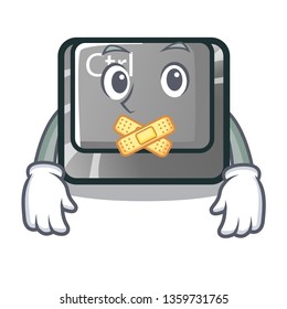 Silent ctrl button on the cartoon keyboard