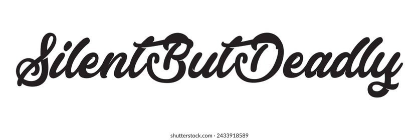 texto silencioso pero mortal sobre fondo blanco.
