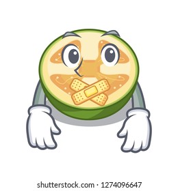 Silent fruit feijoa isolated on the mascot