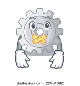 Silent gear icon cartoon the design best