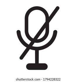 silent icon black and white design
