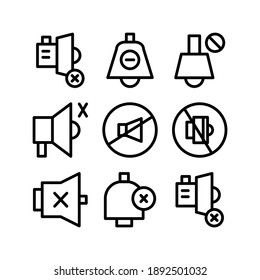 Silent icon or logo isolated sign symbol vector illustration - Collection of high quality black style vector icons

