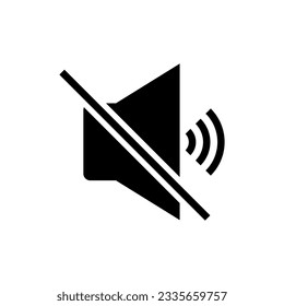 silent icon vector design templates 