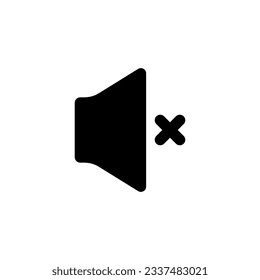 plantillas de diseño de vectores de iconos silenciosos 