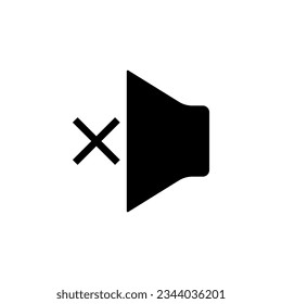 silent icon vector design templates 