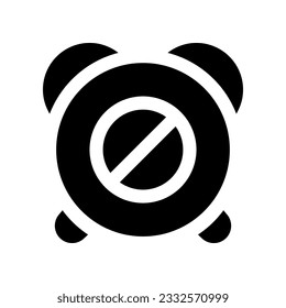 silent icon for your website, mobile, presentation, and logo design.