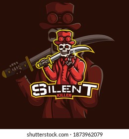 Silent Killer Esport Logo Design