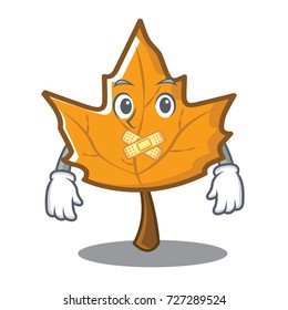 Silent maple character cartoon style