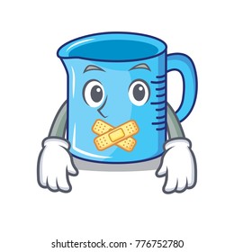 Silent measuring cup character cartoon