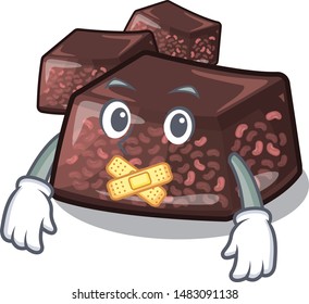 Silent mizuyoukan isolated with bandages over mouth