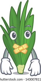 Silent pandan leaves in the basket cahracter