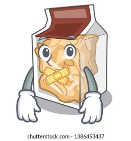 Silent pork rinds in the character plastic