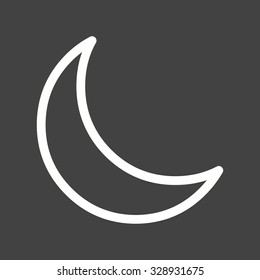 Silent, sleepmode, mobile icon vector image. Can also be used for phone and communication. Suitable for use on web apps, mobile apps and print media.