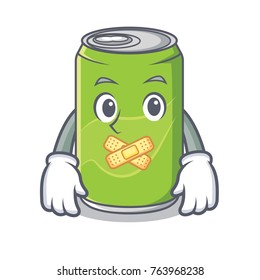 Silent soft drink character cartoon