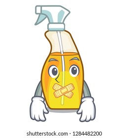 Silent spray bottles are isolated from cartoons Silent spray bottles are isolated from cartoons