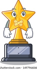 Silent star shaped cartoon the toy trophy