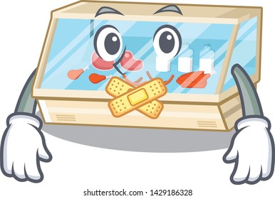 Silent trade counter in the a cartoon
