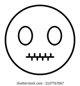 Stille Vektorsymbol. Kann für Druck-, Mobil- und Web-Anwendungen verwendet werden.